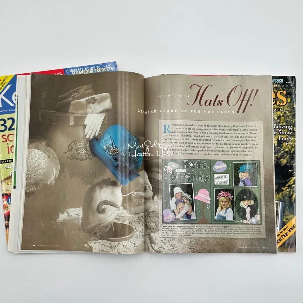 Creating Keepsakes 3 Scrapbook Magazines Crafting Photos